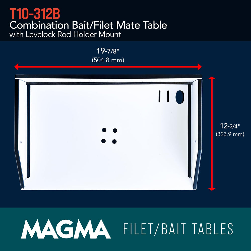 Magma T10-312B UV-stabilized HDPE surface resists stains and cracking