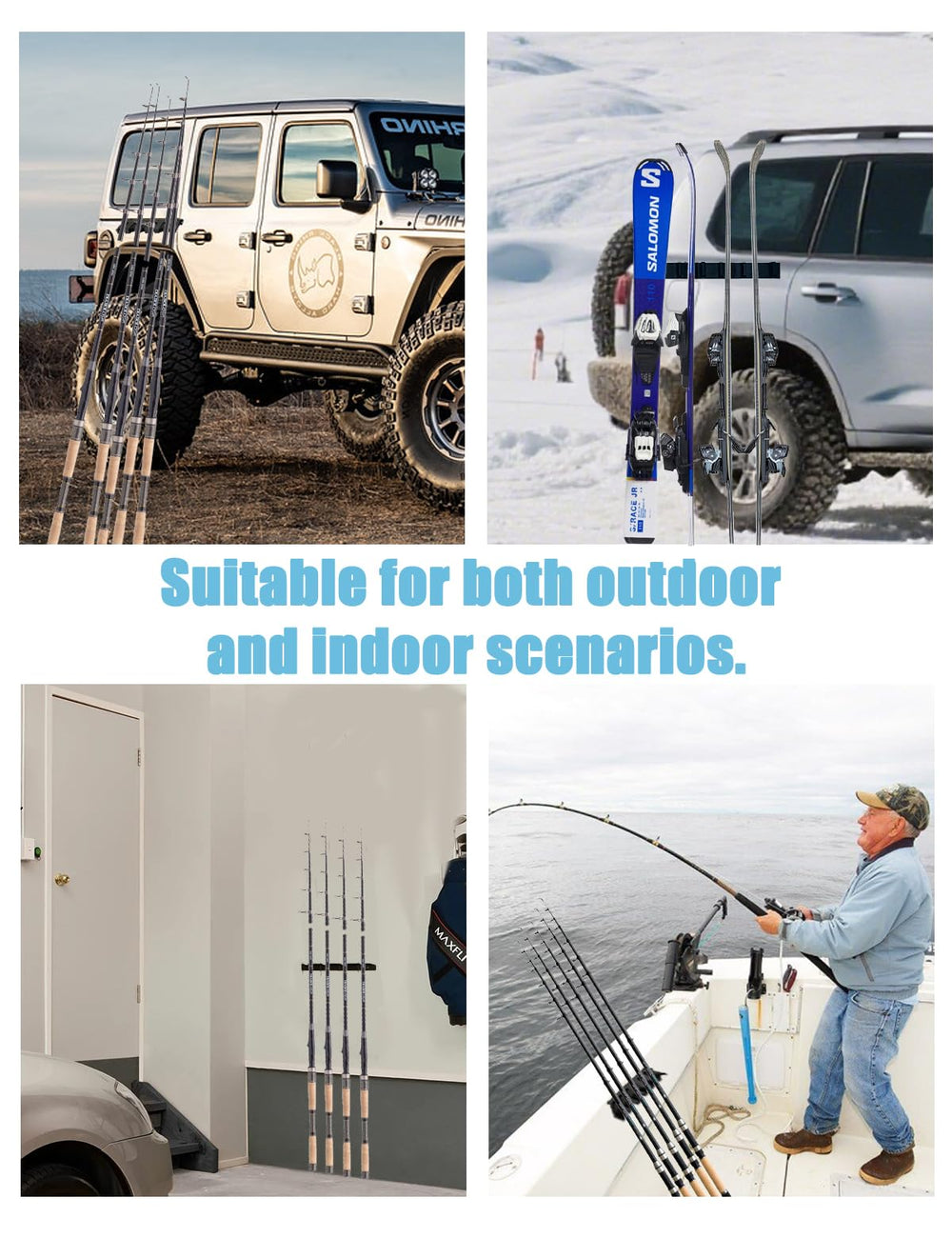 Vertical and horizontal installation demonstration