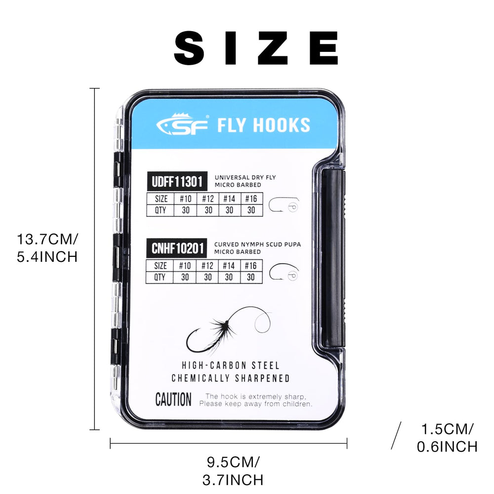 Eight-compartment magnetic hook storage box