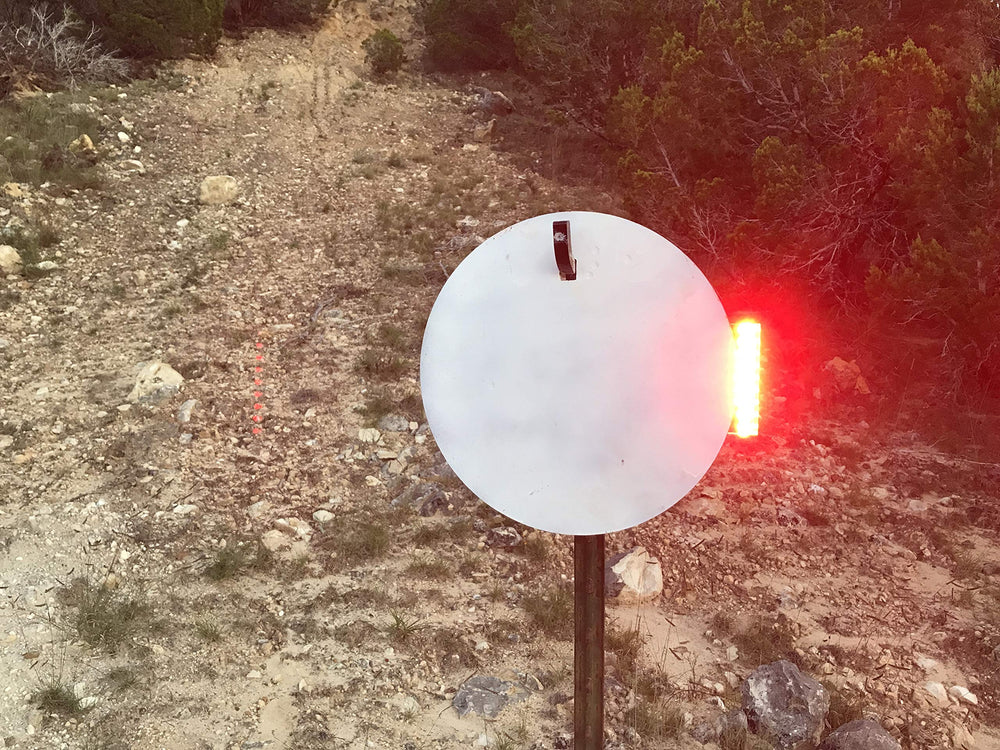 MagnetoSpeed T1000 Gen 2 FlexPrism reflector endures multiple impacts.