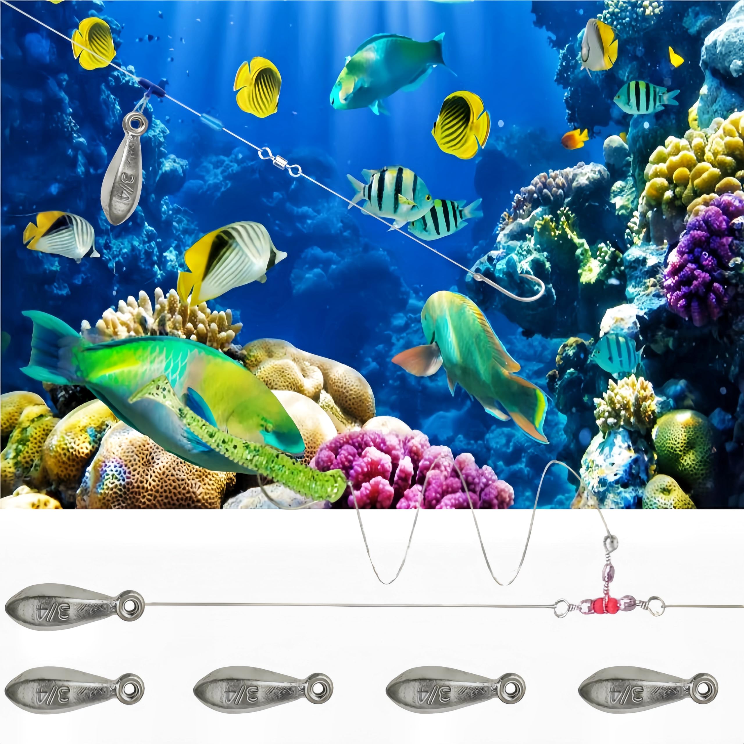 Sinks quickly and stays stable in currents