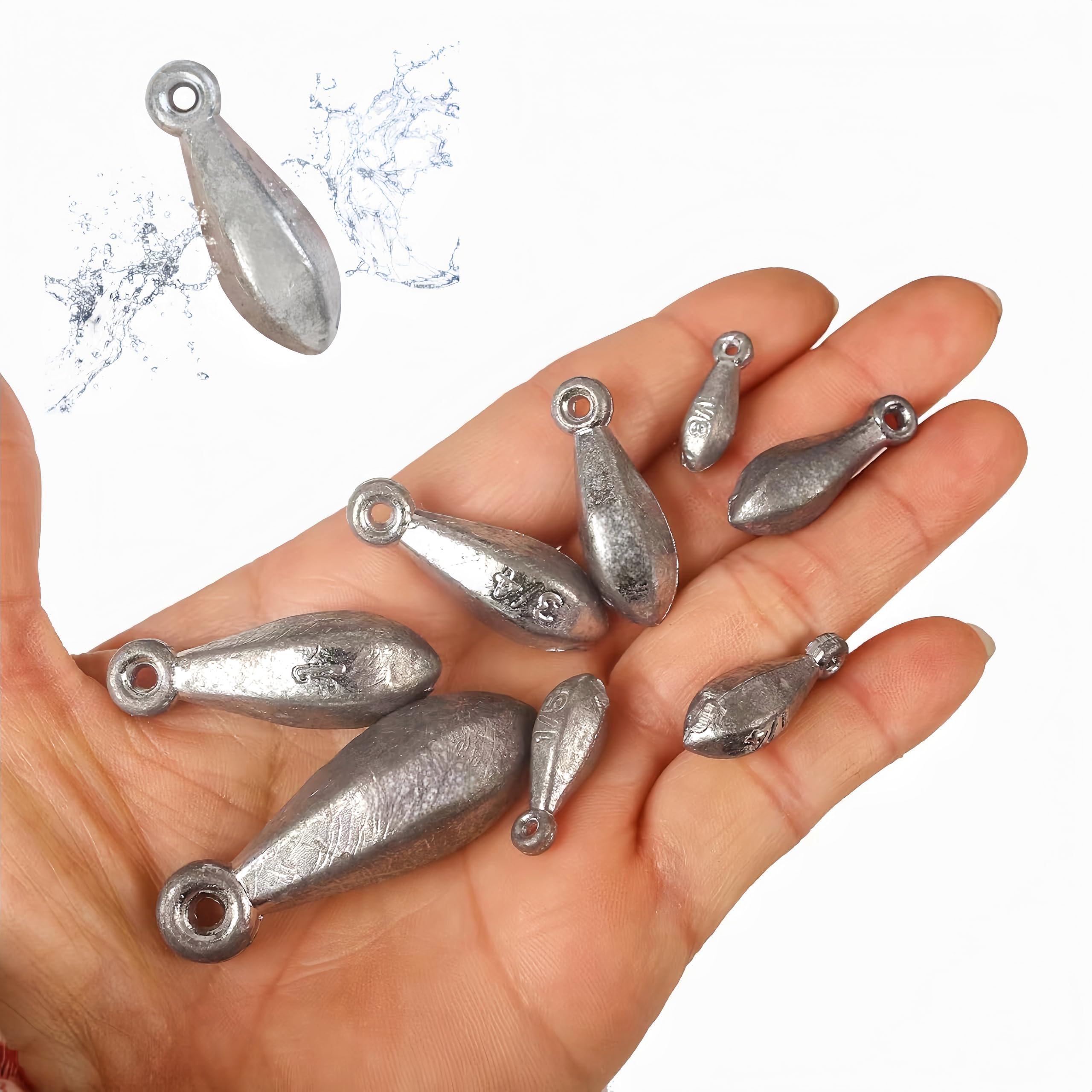 Enhanced casting distance with Magnoloran sinkers