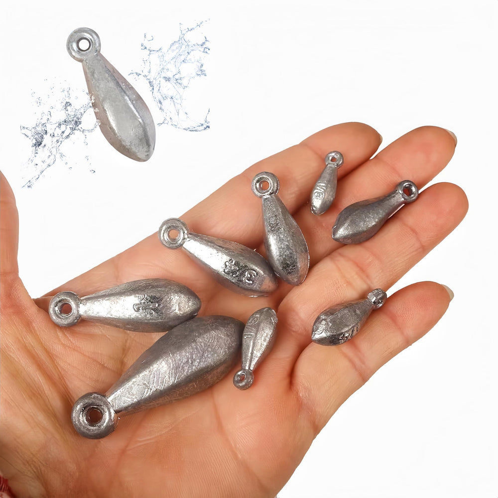 Enhanced casting distance with Magnoloran sinkers