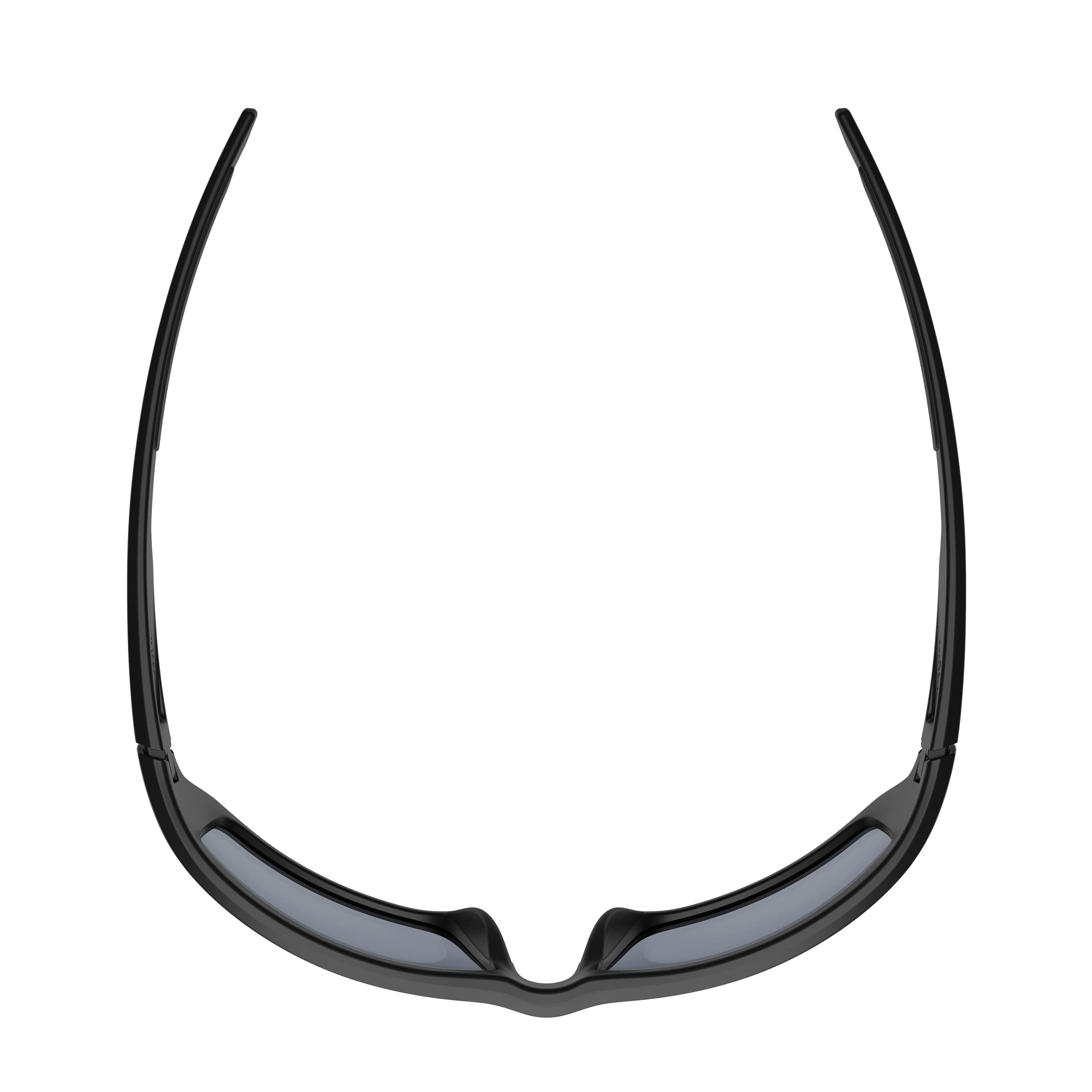 Magpul Apex helmet-compatible temples ensure secure fit with helmets and headsets.