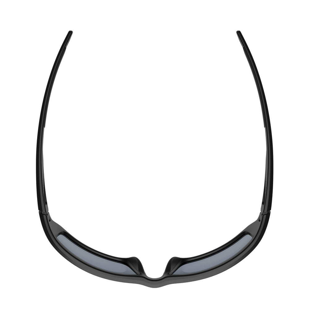 Magpul Apex helmet-compatible temples ensure secure fit with helmets and headsets.