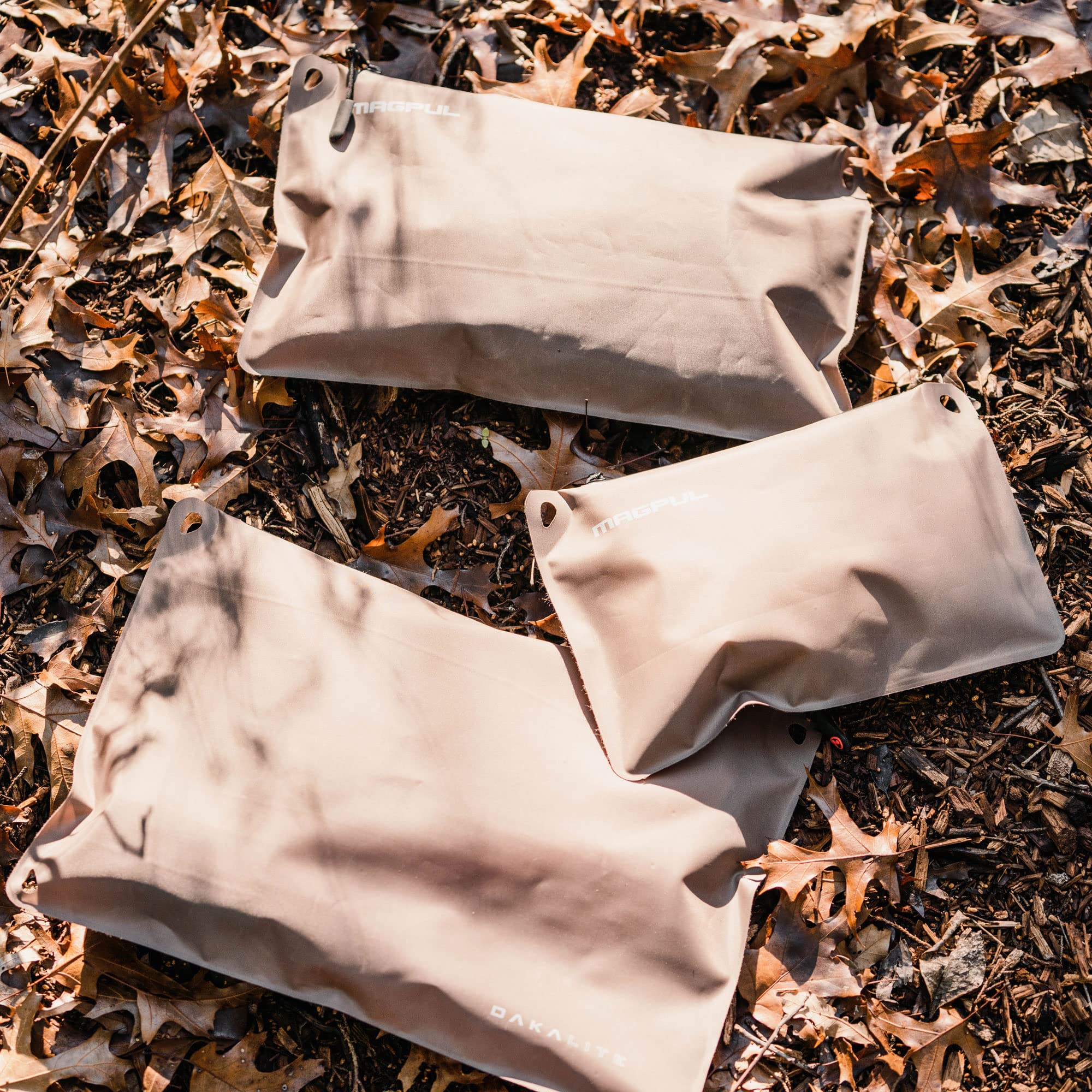 Magpul DAKA Lite Pouch in travel bag demonstrates easy packing for trips.