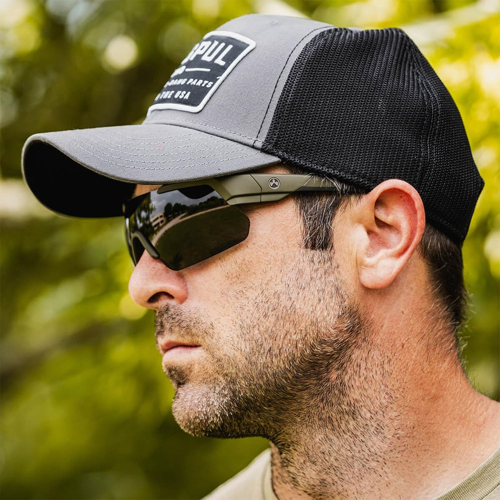 Magpul Defiant rubber nose pads provide comfort during wear and sweat