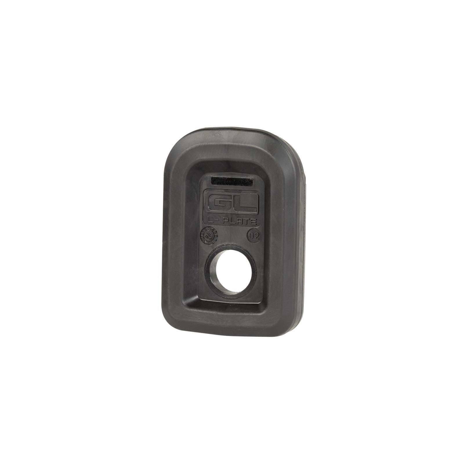 Magpul GL L-Plate close-up with rubber overmold for better grip and protection.