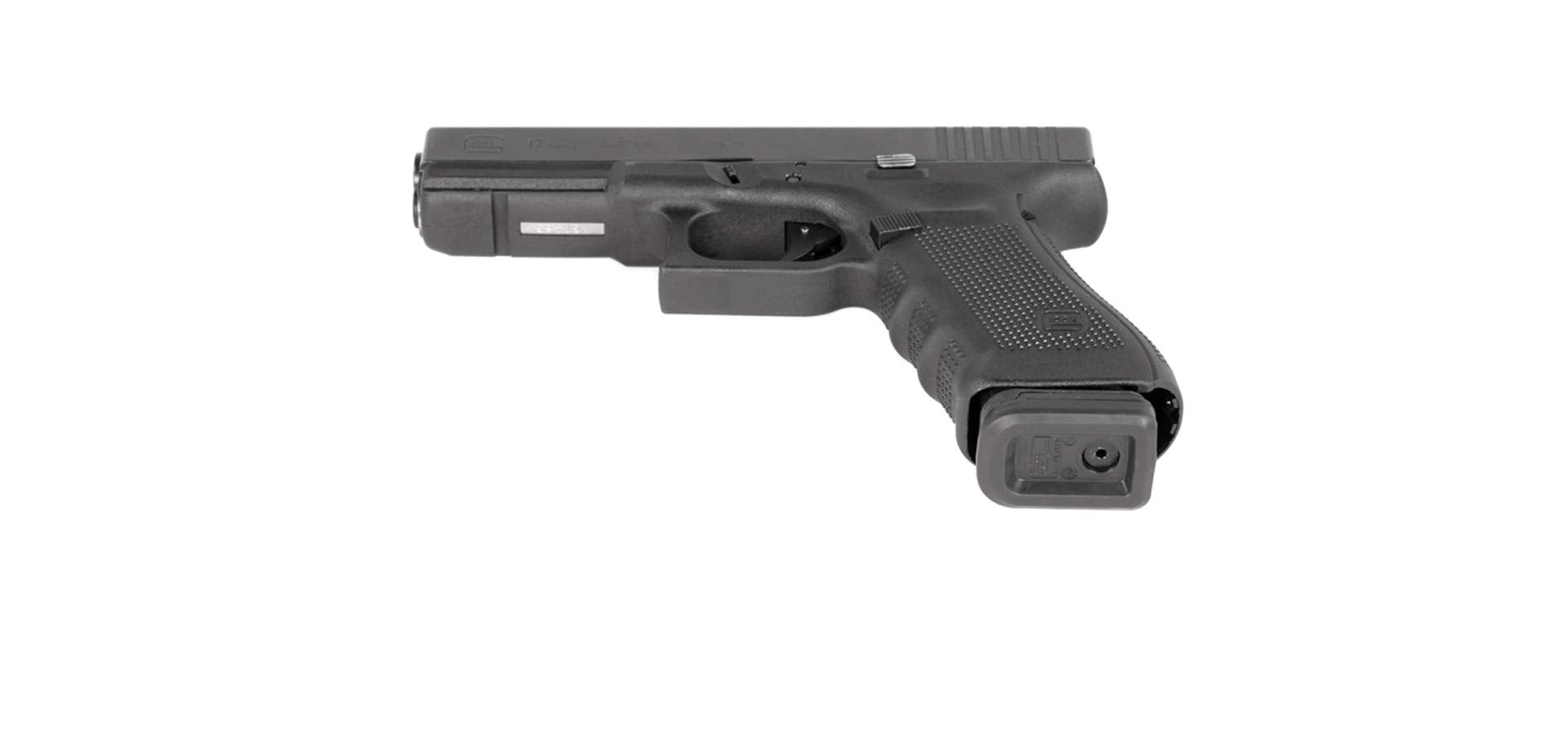 Magpul GL L-Plate rubber overmold detail highlighting durable grip.