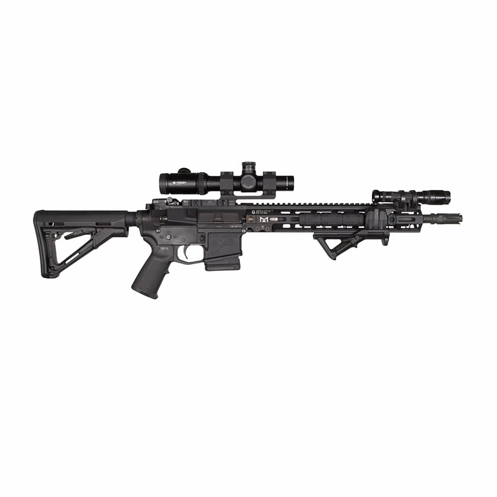 Magpul M-LOK rail with Type III hard black anodize finish