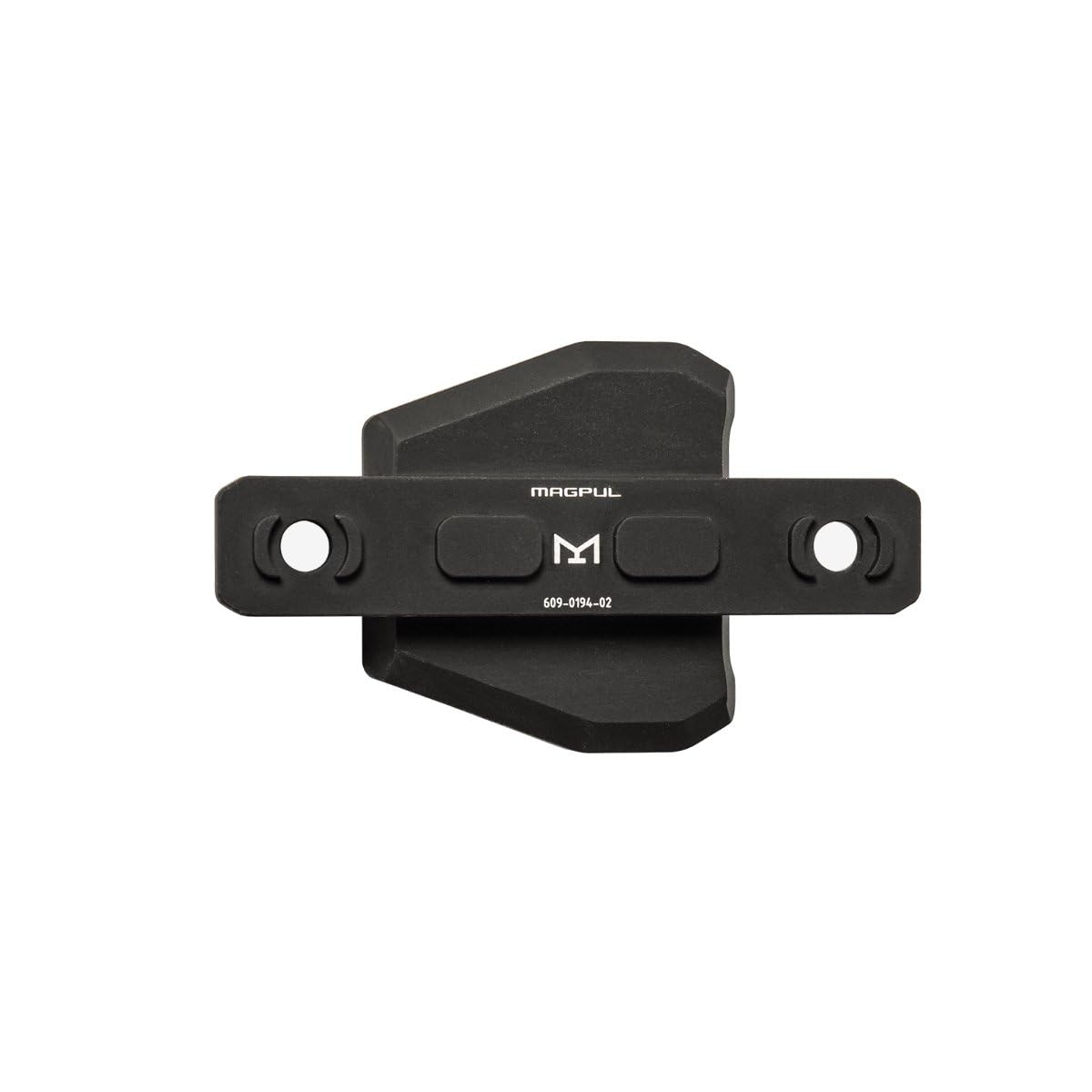 Magpul M-LOK Tripod Adapter front view shows compact, corrosion-resistant design for quick mounting.