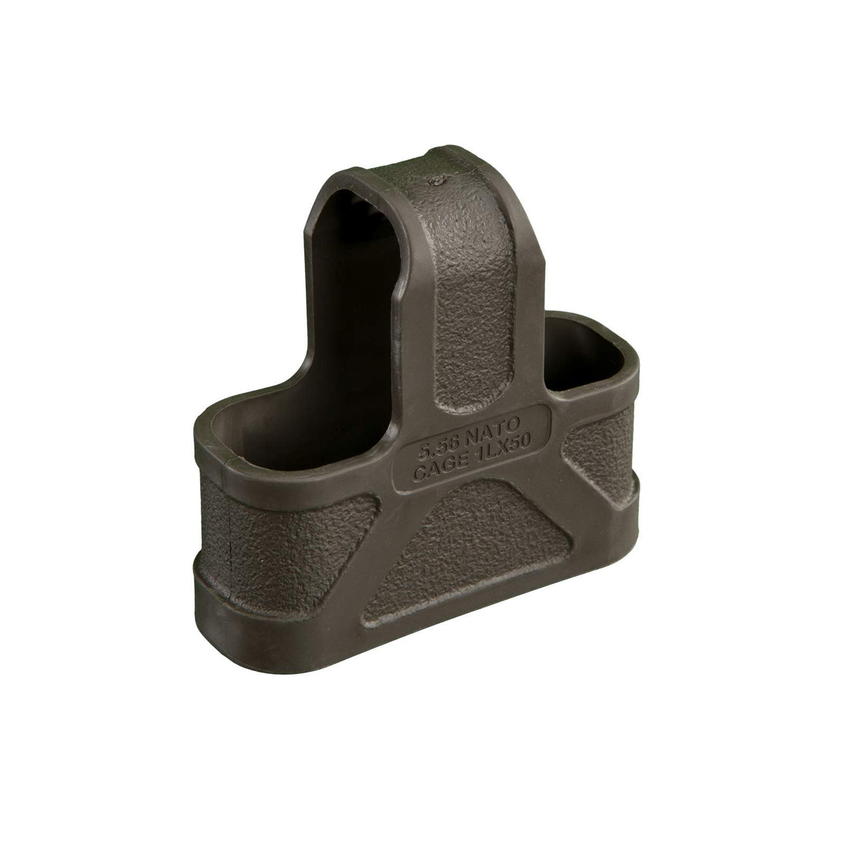 Magpul MAG001 Original Mag Assist in olive drab, side view with textured grip surface
