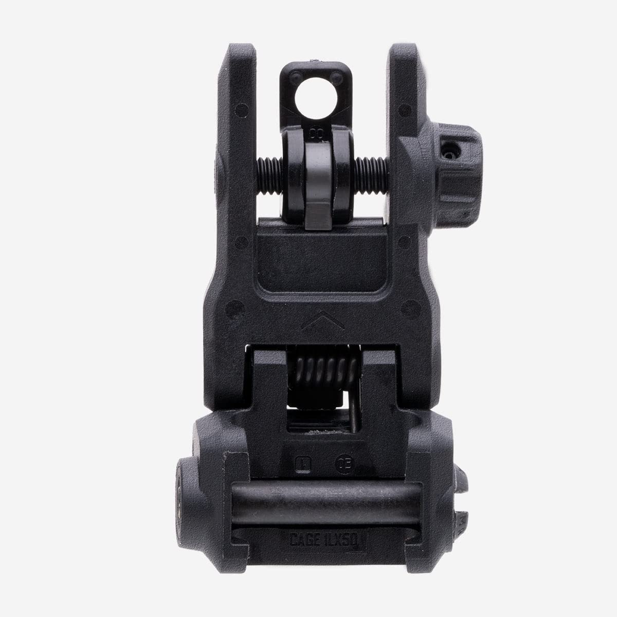 Magpul MBUS 3 front sight deployed with dual-width post for versatile aiming