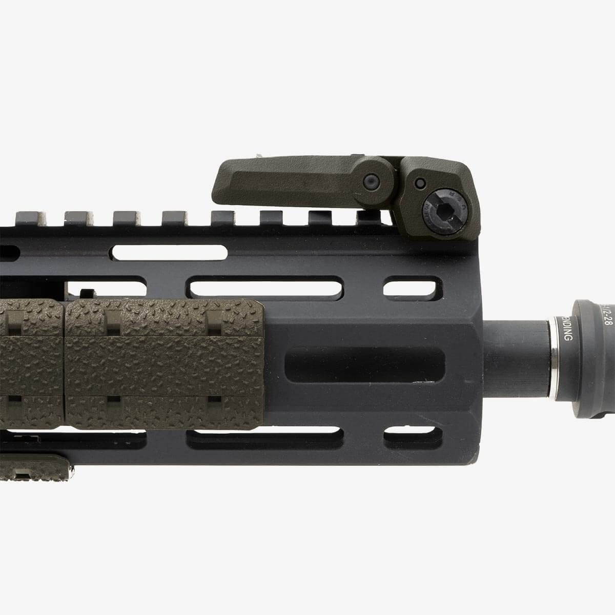 Magpul MBUS 3 front sight polymer construction delivers lightweight durability.