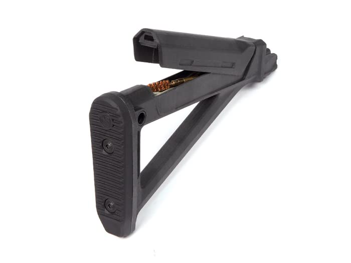 Magpul MOE A-Frame Fixed Stock cheek weld offers comfort and precise alignment.