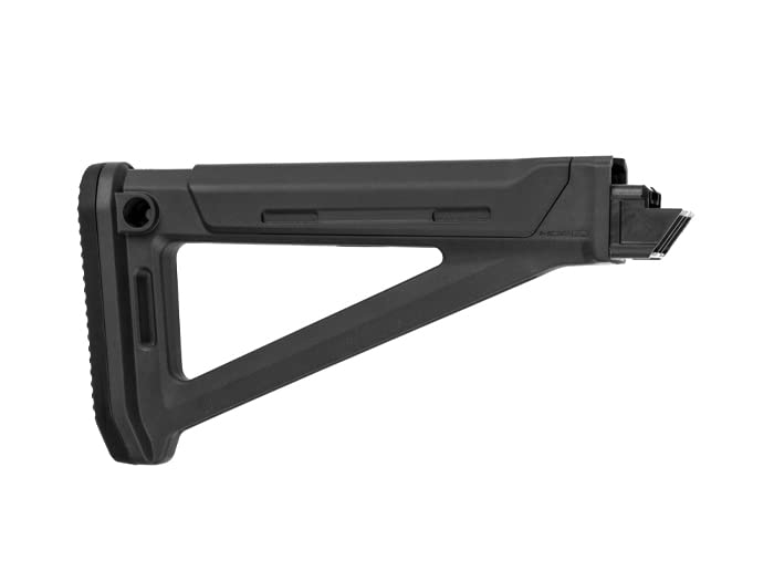 Magpul MOE A-Frame Fixed Stock rubber butt-pad provides anti-slip grip.