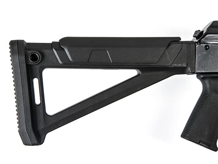 Magpul MOE A-Frame Fixed Stock rollover aids smoother shoulder transitions.