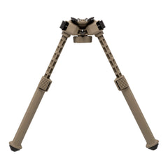 Magpul MOE Bipod showing ergonomic thumbwheel for secure tightening.