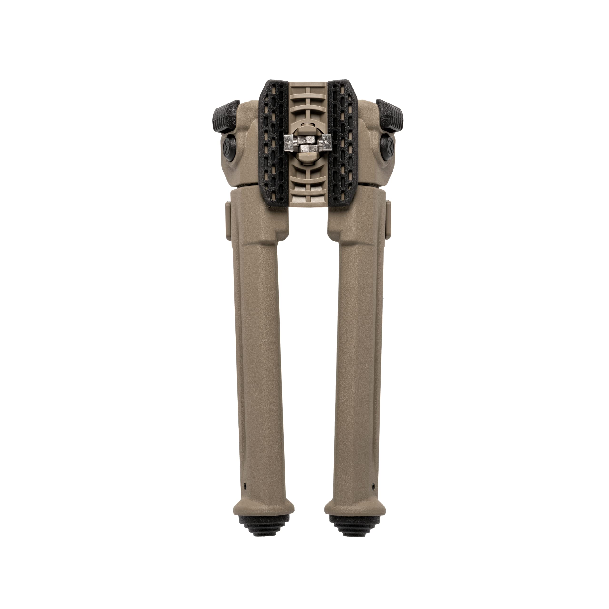 Magpul MOE Bipod mounted on sling stud enables rapid attachment.
