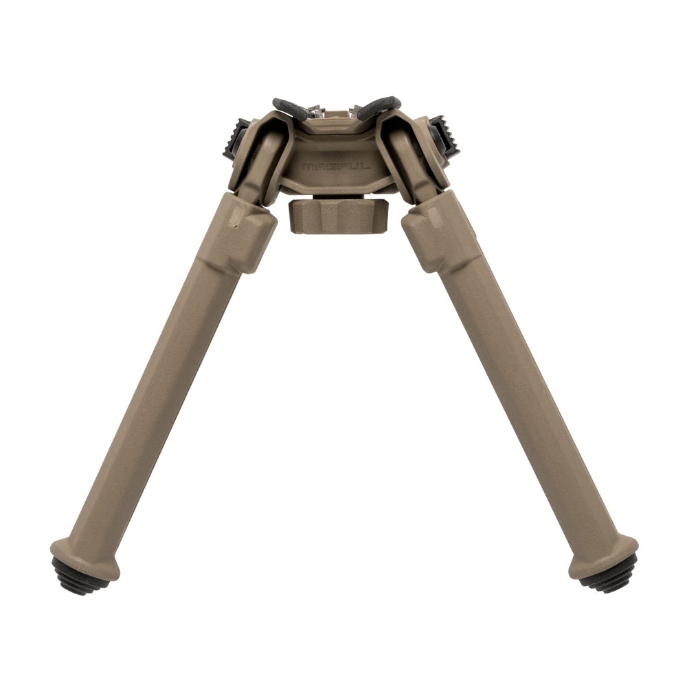 Magpul MOE Bipod providing stable platform on varied terrain.