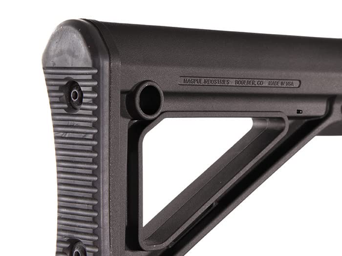 Durable polymer construction of MAG480-BLK MOE Fixed Carbine