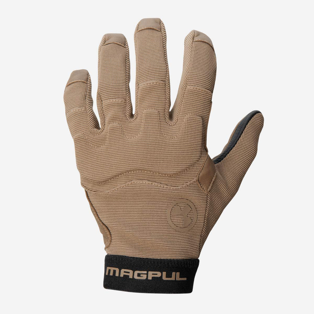 Magpul Patrol Glove 2.0 coyote thumb touchscreen area enables device use without removal