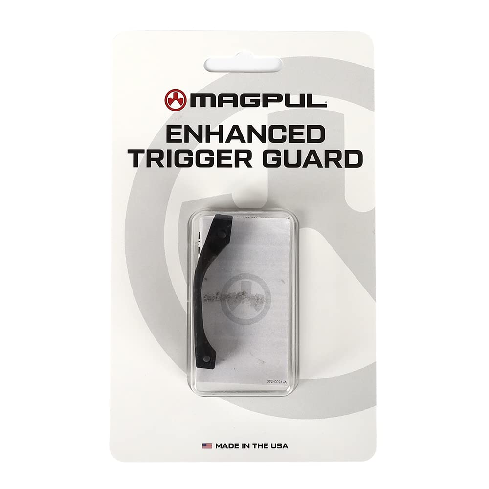 Magpul trigger guard designed for cold weather operational use.