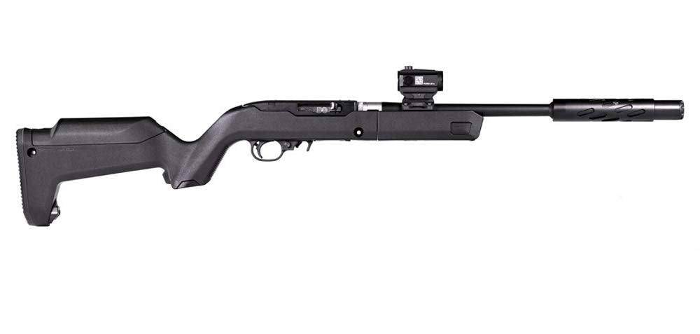 Magpul X-22 Backpacker Optic Mount Black - installation view