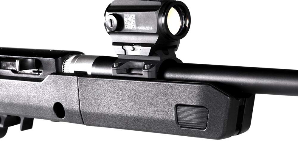 Magpul X-22 Backpacker Optic Mount Black - rail interface