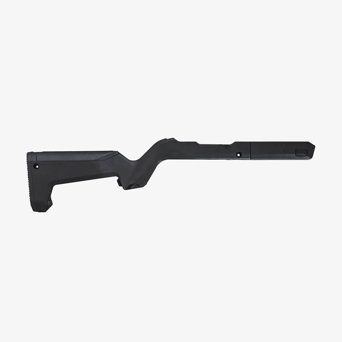 Magpul X-22 Backpacker stock hinge stores up to three magazines.