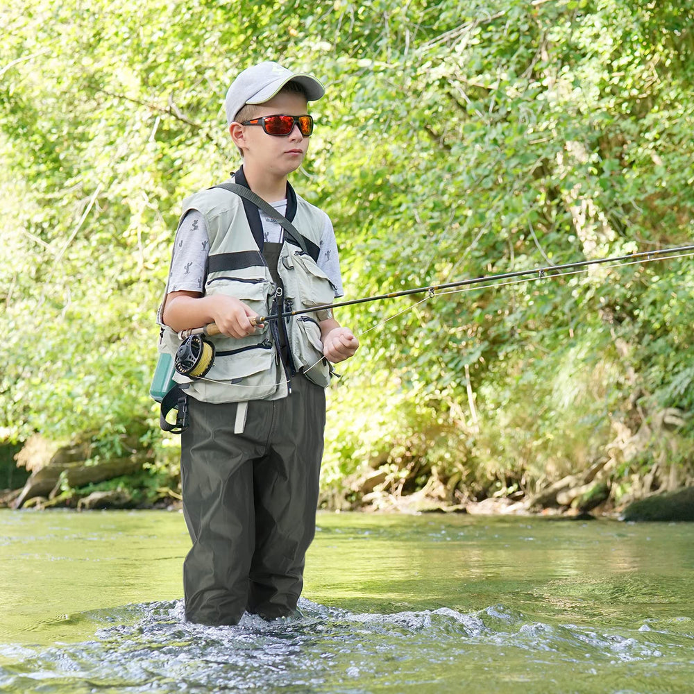 Front pocket for keys, lures and small items