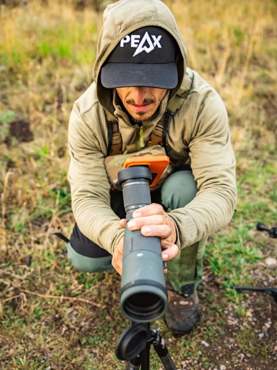 MAGVIEW Black color product sits ready for rugged field use
