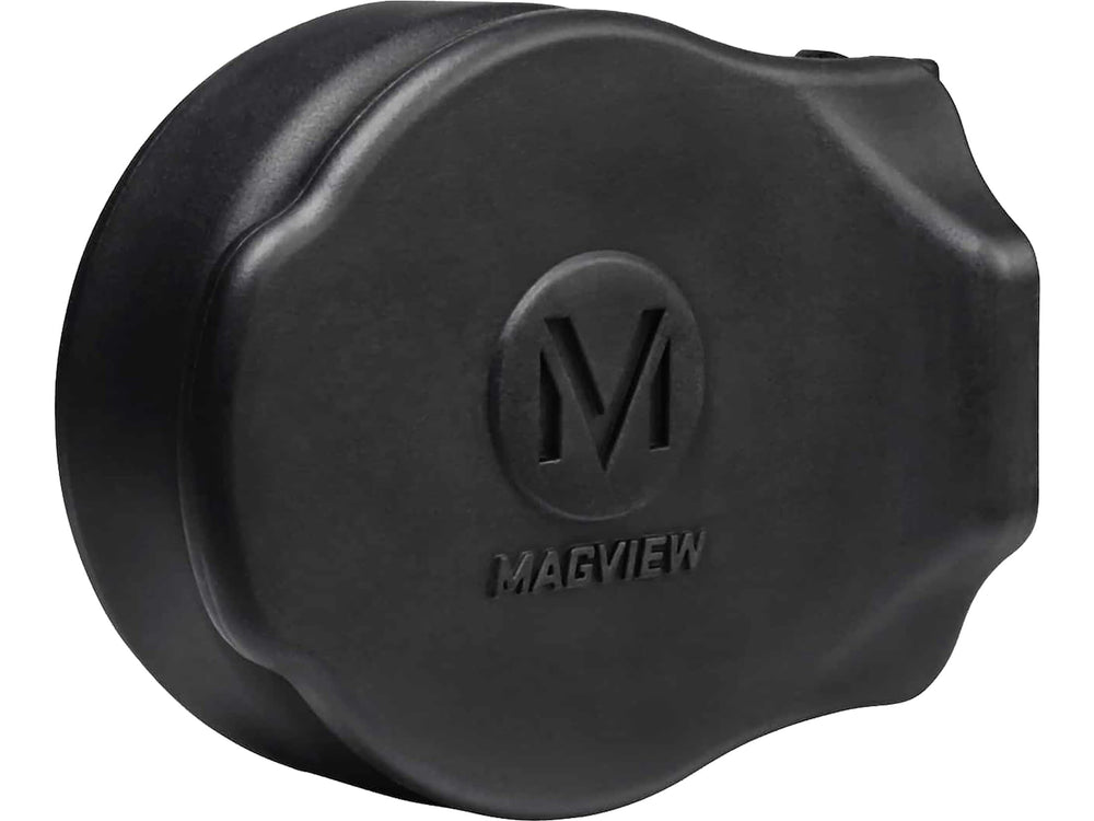 MAGVIEW S1 adapter attached to eyepiece enables stable field viewing.