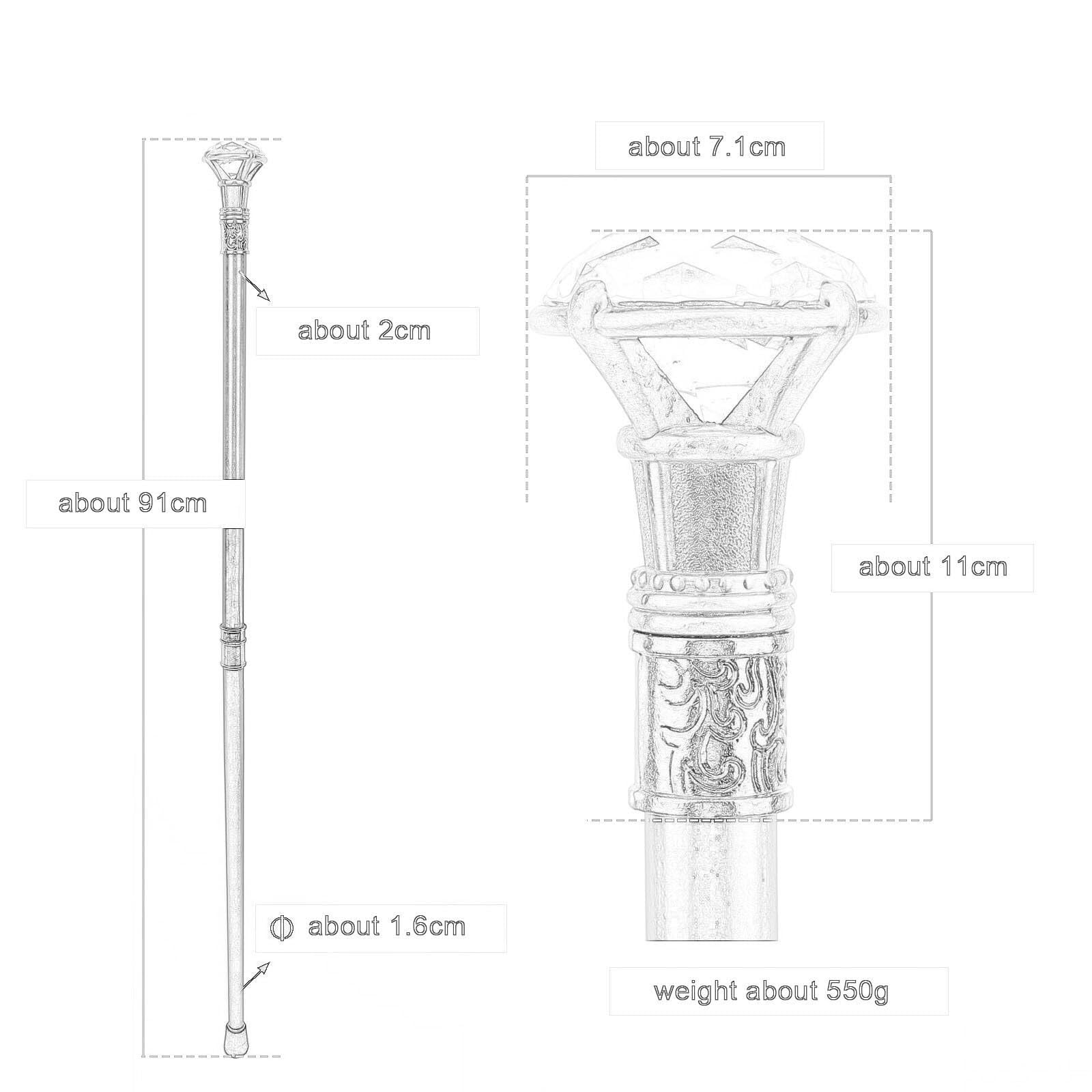 Gift-ready MAHWER cane suitable for celebrations and stage appearances.