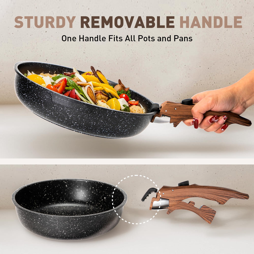 MAISON ARTS nonstick-granite coating for quick cleaning and healthy cooking