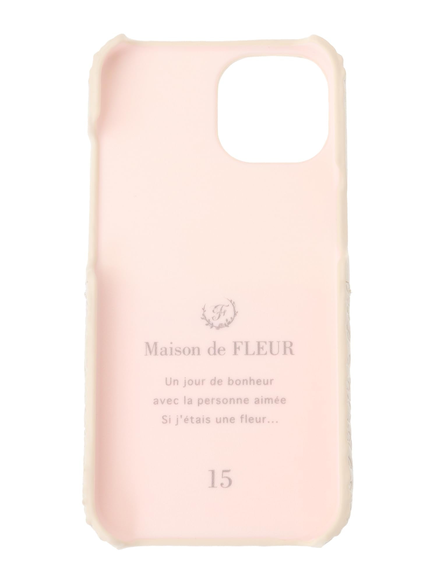 Maison de Fleur iPhone Case lightweight design ideal for daily use.