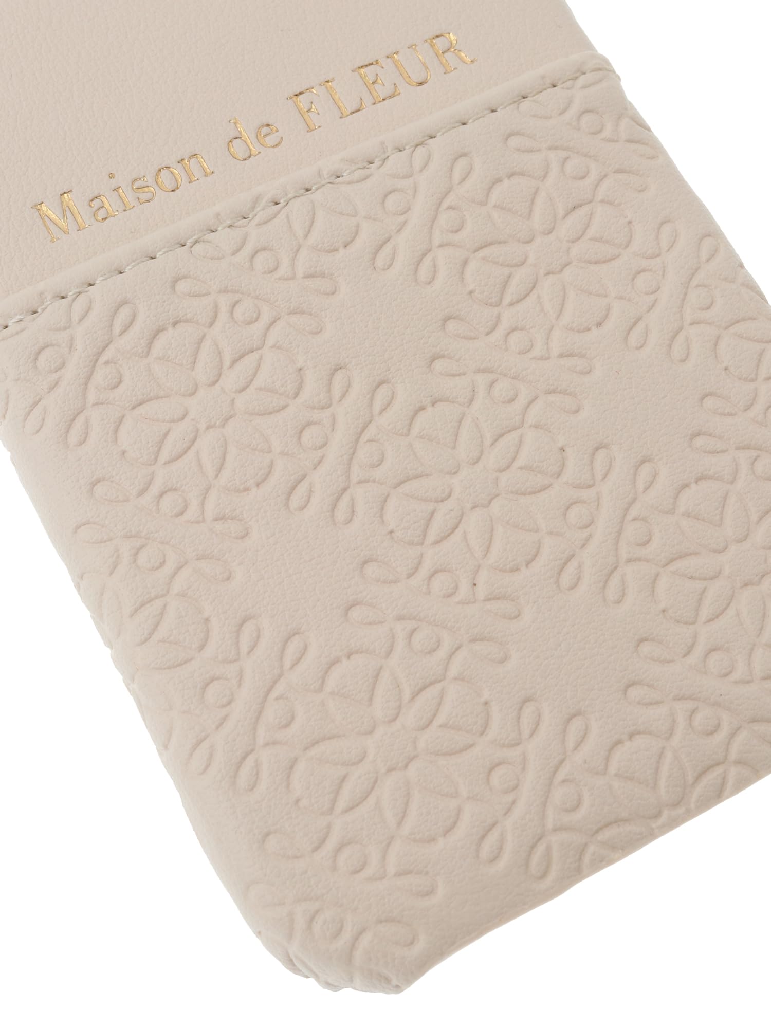 Maison de Fleur iPhone Case matte finish provides a refined, non-glossy look.