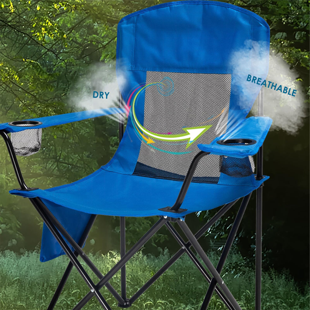 MaiuFun folded design and carry bag make storage simple.