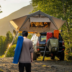 MaiuFun folding quad camping chair demonstrates fast setup for easy outings.