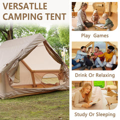 Majnesvon tent 410D Oxford fabric for all-season weather protection.