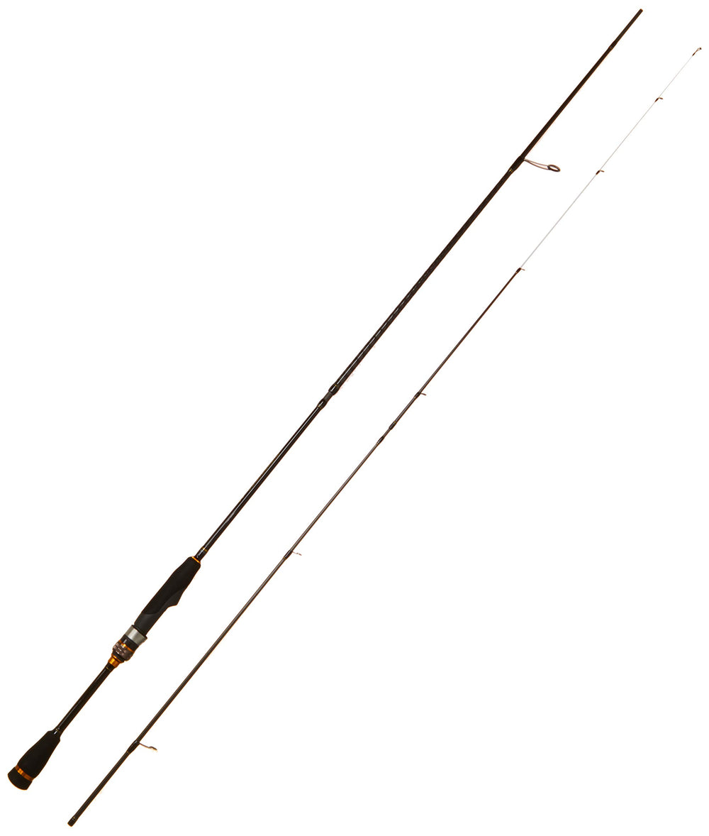 CRX-S764UL four-piece design stores easily for traveling anglers.