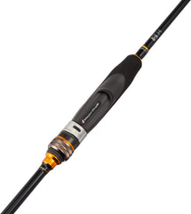Lure weight range 0.4–5 g suits versatile light-game setups.