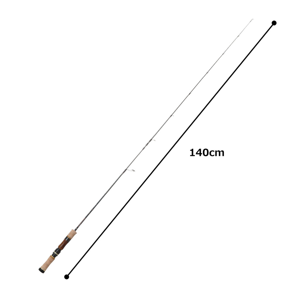 Reel seat on Major Craft Finetail X Stream FSX-462UL showcases secure grip during fast retrieves