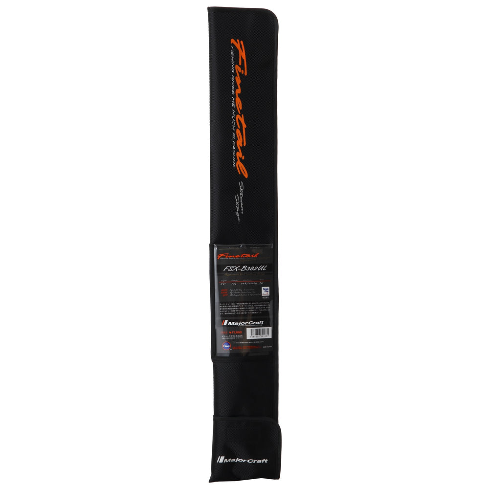 Major Craft Finetail X Stream FSX-B382UL supports 1–8 g lures