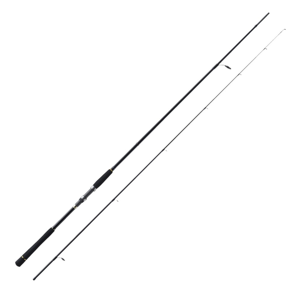 Major Craft FCS 962 M spinning rod in hand, balanced action for seabass lure casting