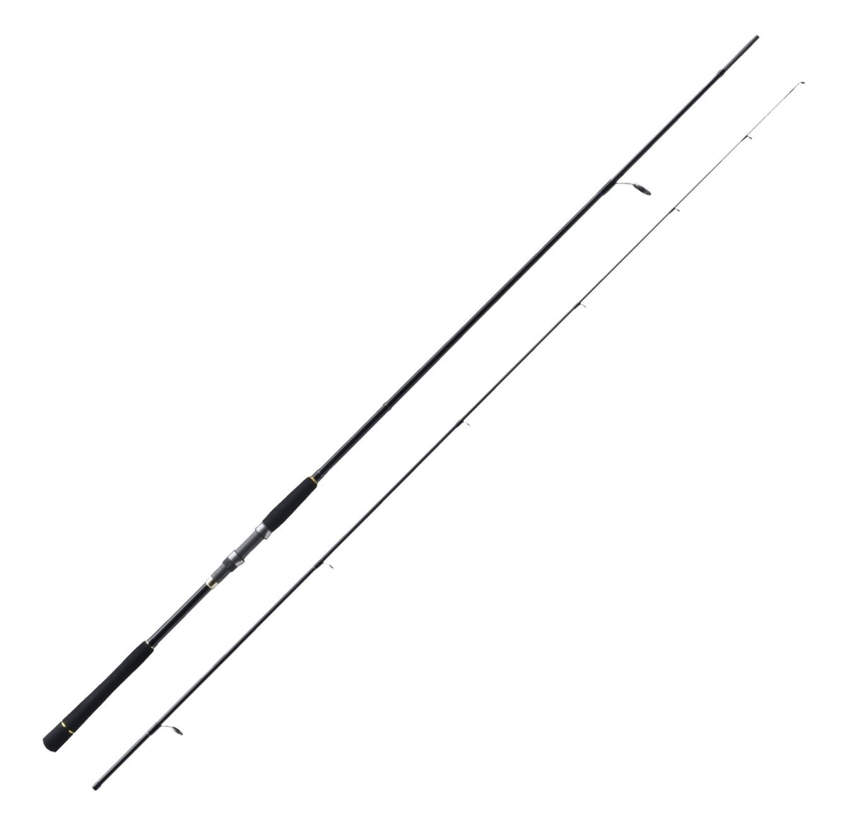 Major Craft FCS 962 M spinning rod in hand, balanced action for seabass lure casting