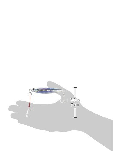 Major Craft Jigpara 40g in hand shows balance for accurate jigging.