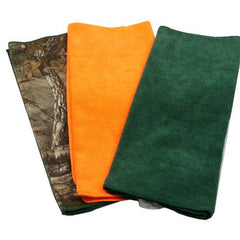Major Surplus Realtree microfiber towel in orange camo for quick visibility and outdoor use