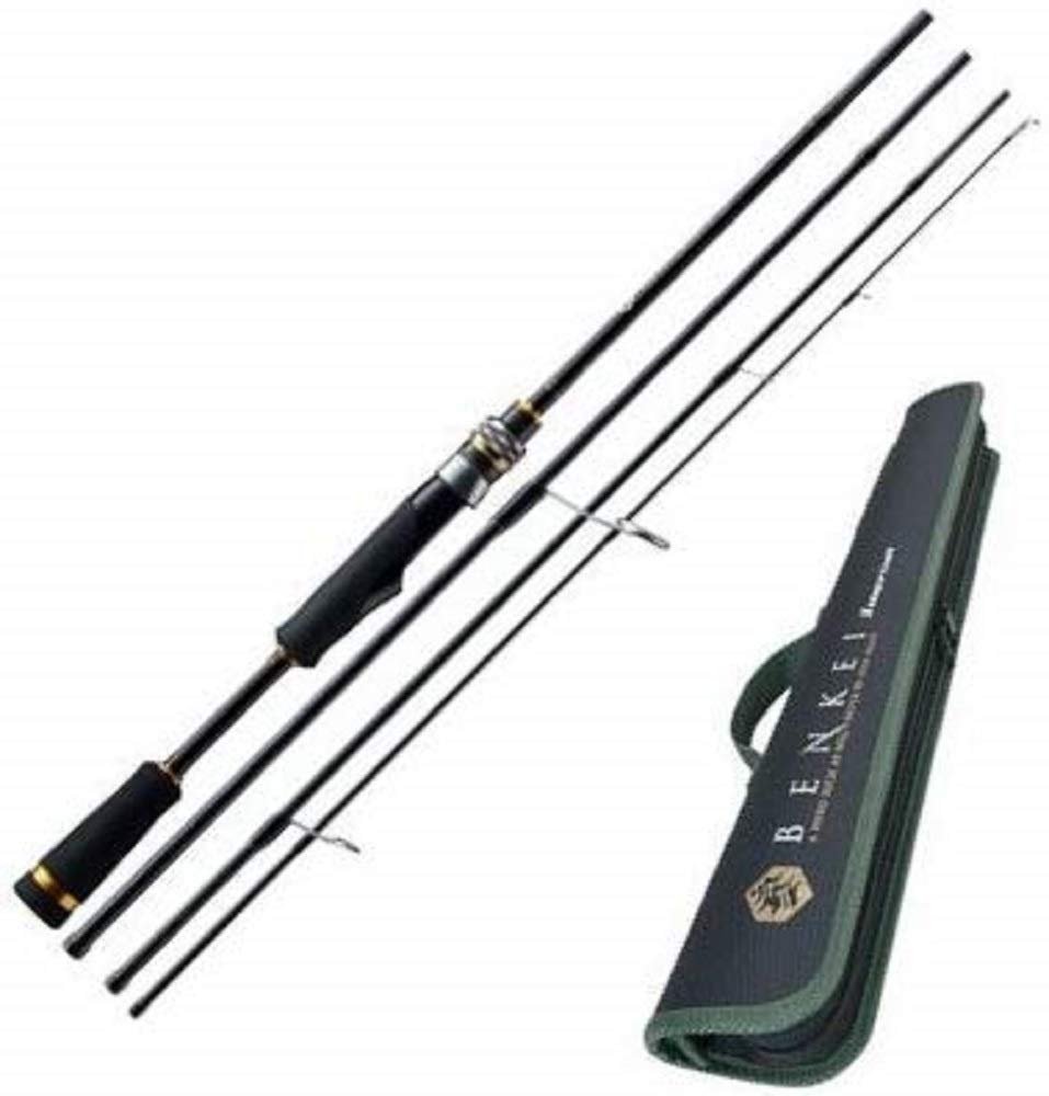 MajorCraft BIC-664MH Benkei spinning rod in action for bass fishing