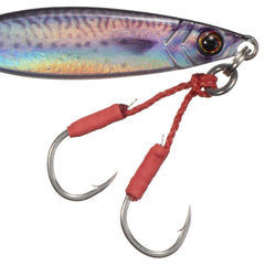 Major Craft Jigpara Slow Livebait 60g front assist hooks for versatile rigs